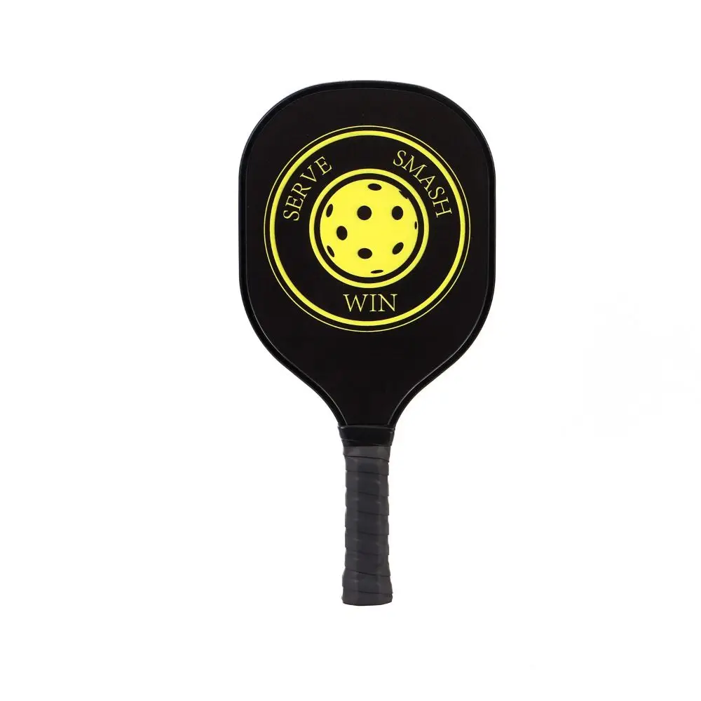 Racchette da pickleball in legno Manico a costine antiscivolo Racchetta da pickle per principianti Regali leggeri per attrezzature da allenamento per pickleball