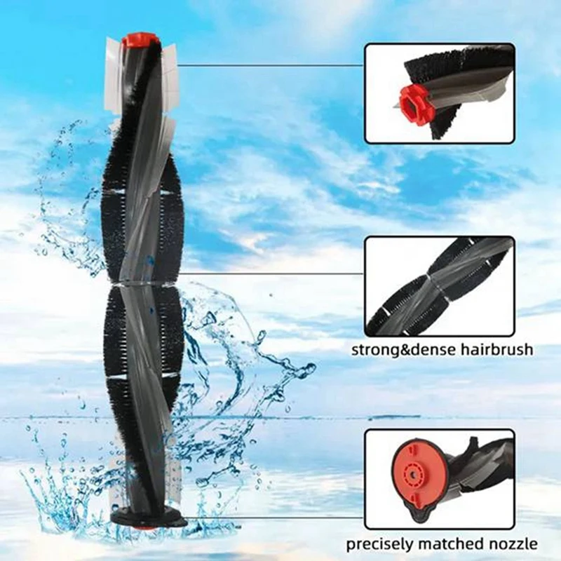 ГОРЯЧИЙ! 5 шт. для Neato Botvac Connected D10 D9 D8 D3 D4 D5 D6 D7 D Series D75 D80 D85 Запчасти Основная боковая щетка Ультрафильтр