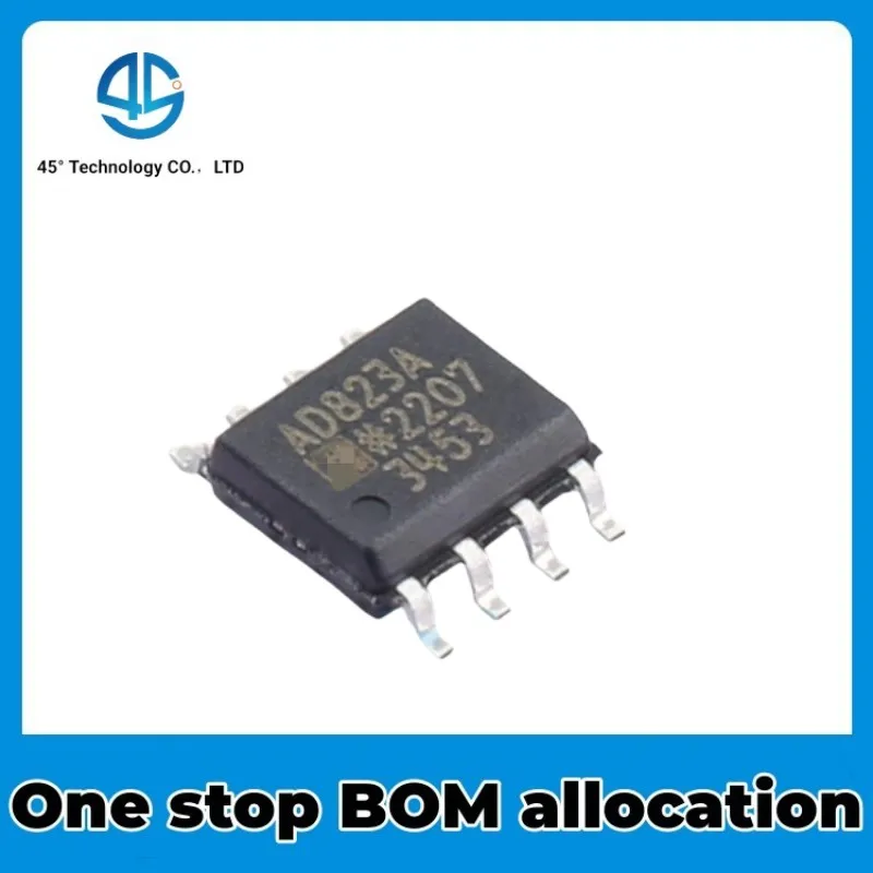 5PCS New original SOIC-8 AD823ARZ-R7 rail to rail FET input operational amplifier 16MHz NEW IC Chip