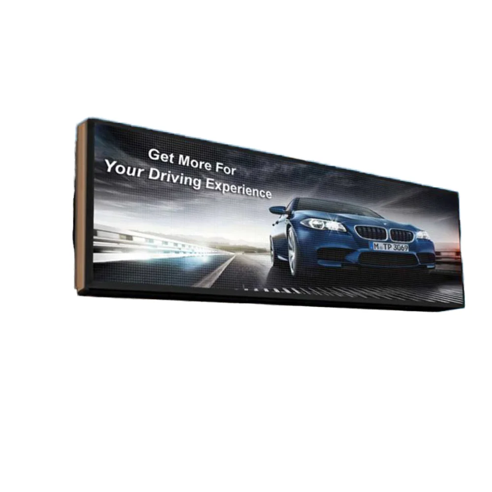 Ultra Wide 19.5 Inch LCD Bar Screen Advertising Display with Animation and Graphics Capabilities