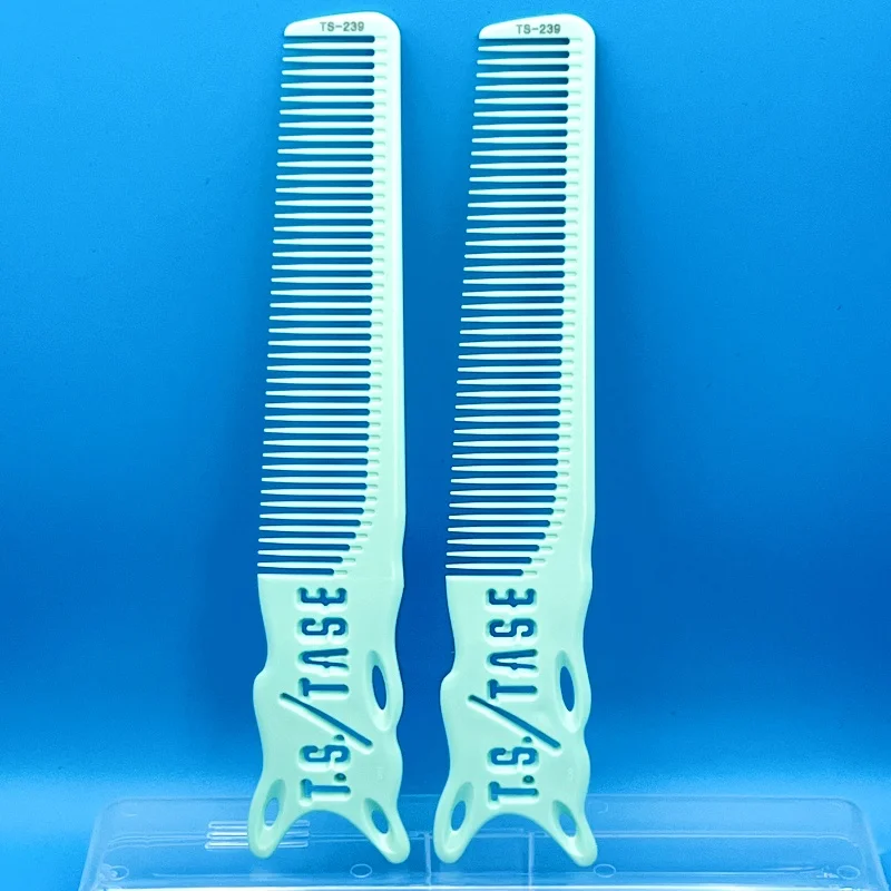 Green Haircut Comb With Scale Barber Shop Hair Cutting Combs Hairdresser Professional Haircut Hairbrush Hair Salon Styling Tools