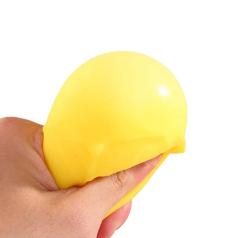 *Cute Cheese Cube Stress Cheese Shapeable Squeeze Ball Non-Bounce Fidget Toy ASMR Sensory Anti-Stress Festival Gift