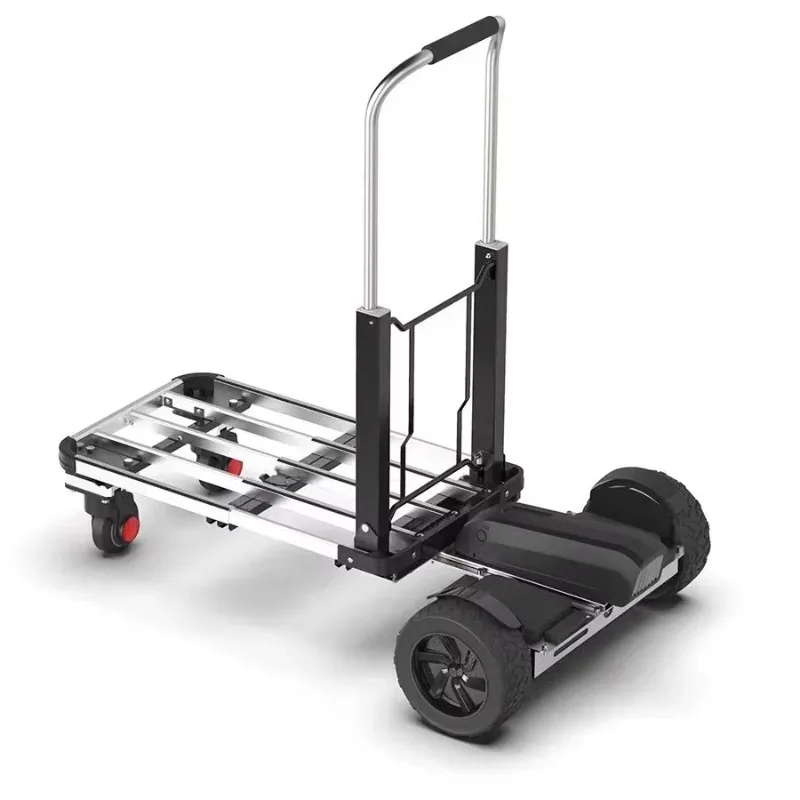 

Electric Hand Trolley 130kg Capacity Lithium Battery Powered Foldable Design for Logistics Warehousing And Material Handling