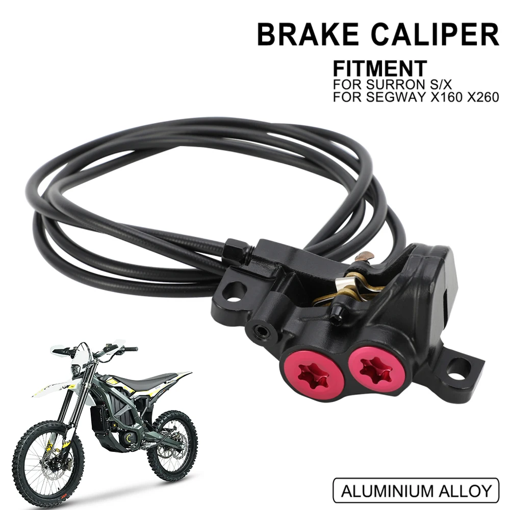 Motorrad Bremssattel Hinten Zubehör Für Surron Sur-Ron Lightbee S X SEGWAY X160 X260 Elektrische Fahrzeug Dirt Bike aluminium