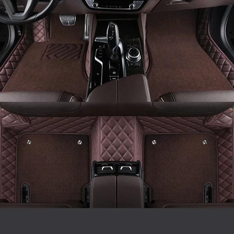 Hot Ssle 3D 5D Custom Fully Covered Luxury Car Floor Protection Mat Anti-Slip Wear-Resistant Soft Car Foot Mat