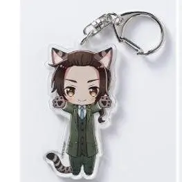 Axis Powers Hetalia Alfred F. Jones Arthur Kirkland Francis Bonnefoy Cat Anime Keychain Pendant Pendant Keyring GoodsFriend Gift