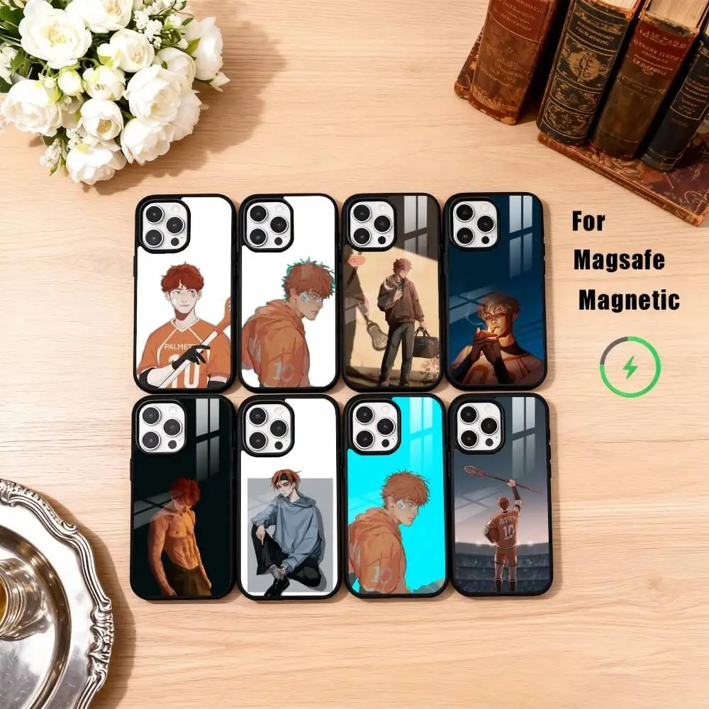 

Чехол для телефона N-Neil J-Josten F-Fanart для iPhone 17, 16, 15, 14, 13, 12, 11 Plus, Pro Max, магнитный, для беспроводной зарядки Magsafe