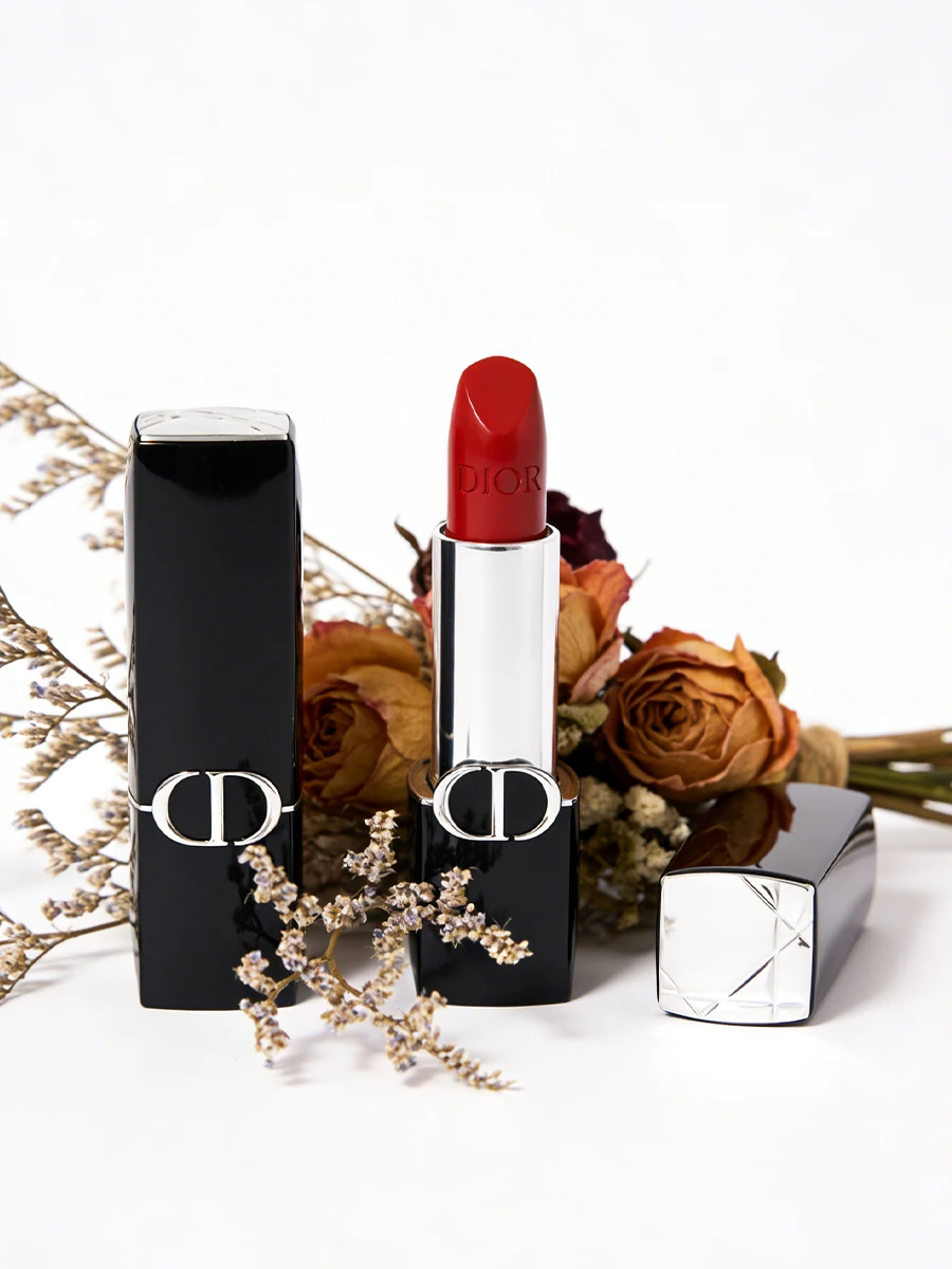 ลิปสติกเนื้อแมตต์ Dior Rouge D - Beauty Makeup Dior บทวิจารณ์และราคา