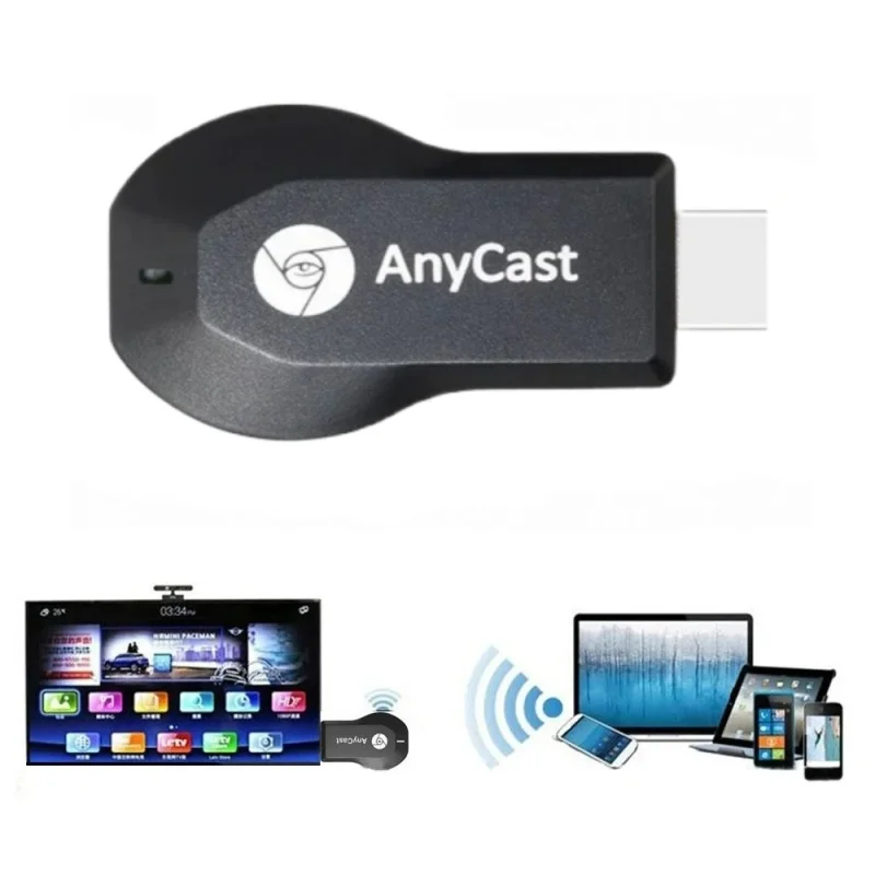 Dongle TV sans fil pour IOS Miracast et Airplay, récepteur compatible HDMI, adaptateur d'écran de partage Anycast DLNA, M2