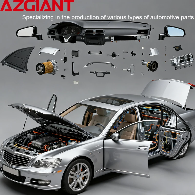 Azgiant Specializing in the production of various types of automotive parts，Various methods are available for paying the price
