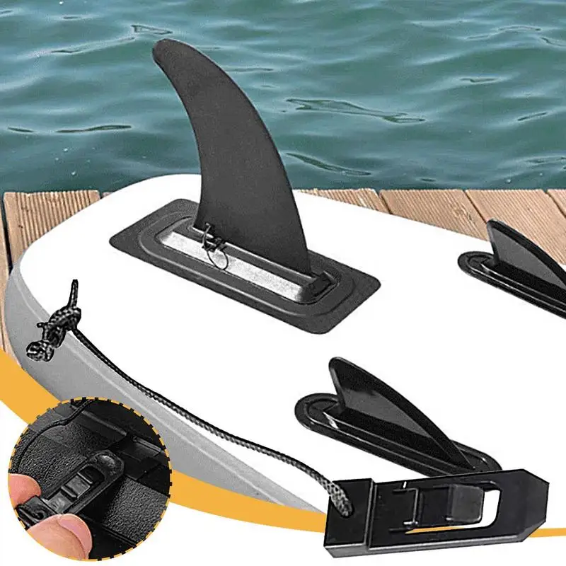 Surfing Watershed Fin Clamps Accessories Adjustable & Safe Surfboard Fin Clips Paddle Board Fin Clip Sturdy Fin Clamps