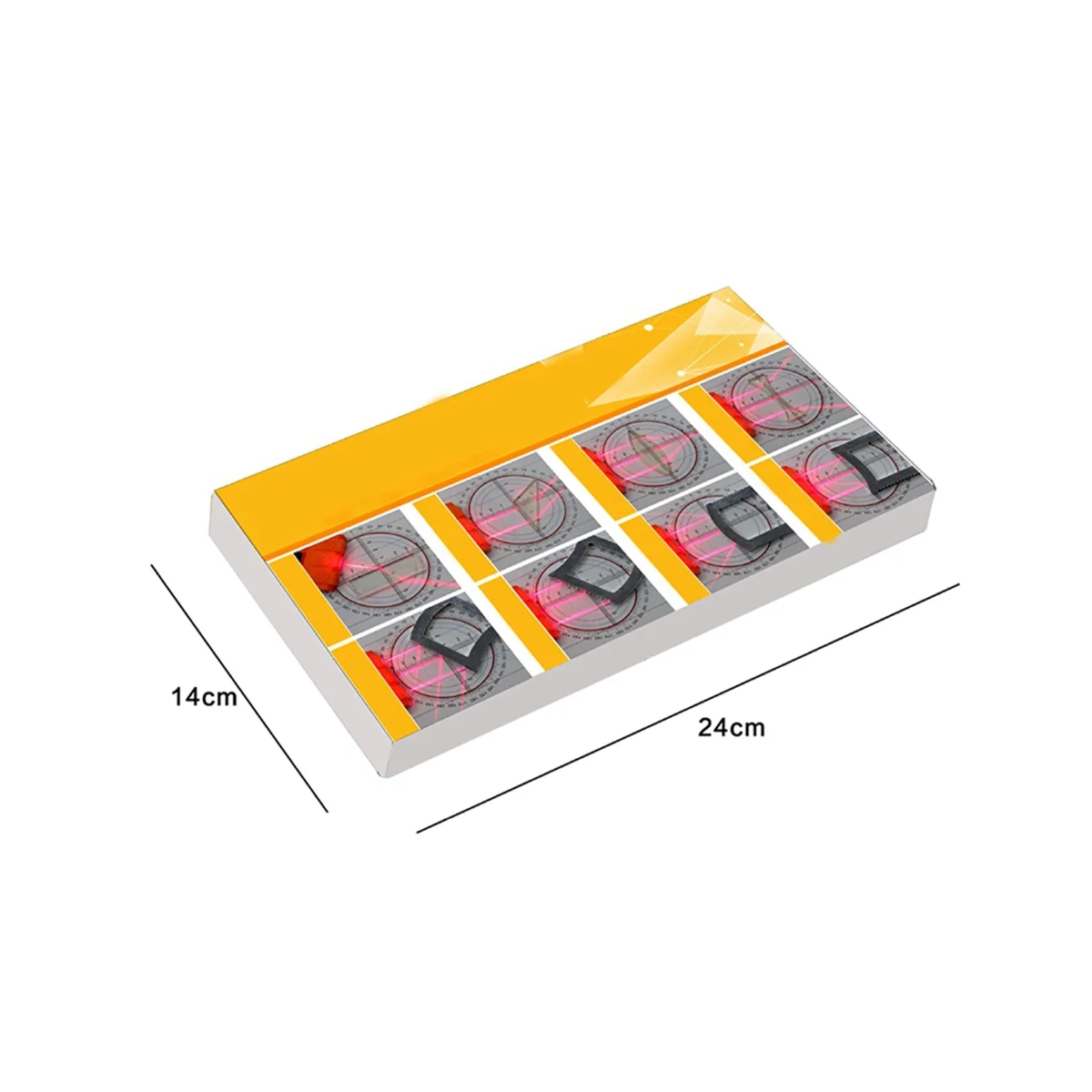 Geometric Optics Experiment Kit Concave-Convex Lens Refraction Optical Experiment Kit