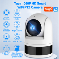 Tuya WiFi Camera 1080P Indoor Smart Life Security Camera Baby Monitoring Motion Tracking Sound Alarm Voice Intercom Night Vision