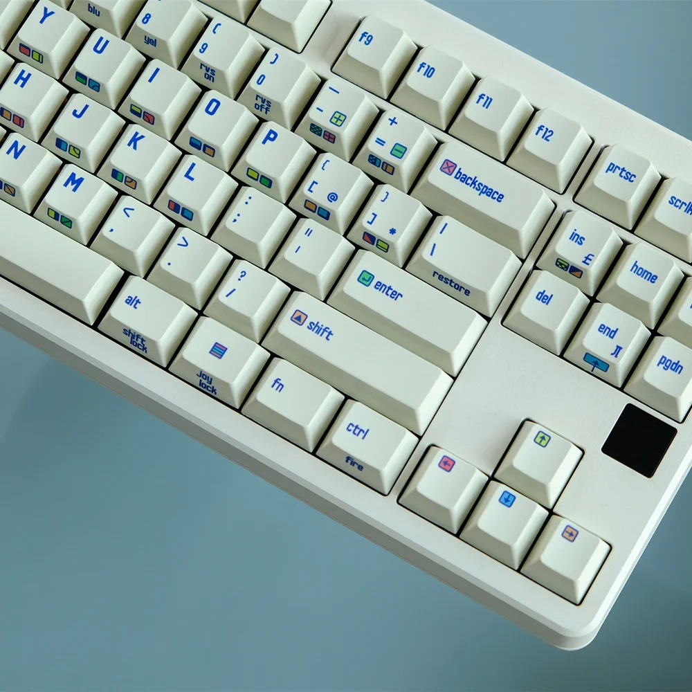 昇華型Pbtキーボードキャップ,c64キーキャップ,Modore,64 Cherryプロファイル,61 68 71 84 87 980 104 108