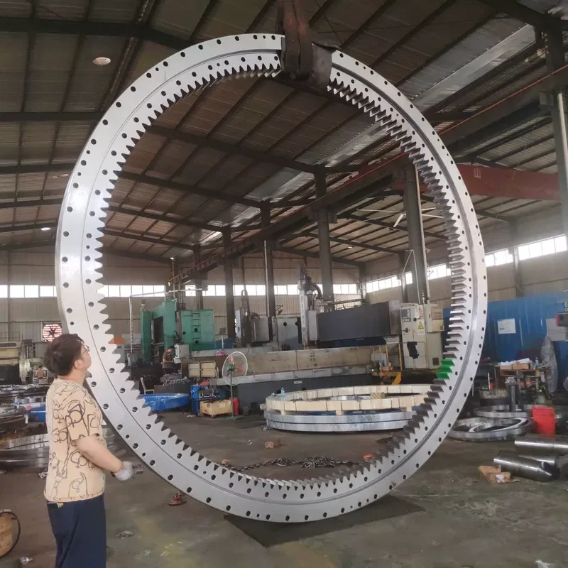 Long Life Heavy Internal Teeth Slewing Bearing for Excavator Crane Mining