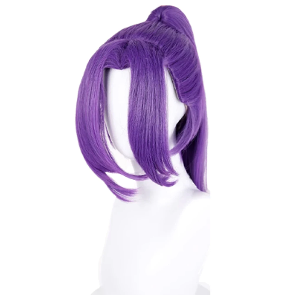 Fantasia Betsy Braddock Wigs Purple Hair Game Rival Disfraz Costume Accessories Girl Women Fantasy Halloween Carnival Party Prop