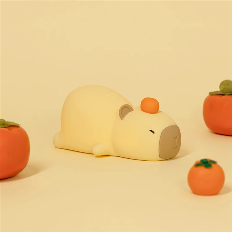 ХОРОШИЙ мультфильм Kapibara ночник подарок на день рождения атмосфера ночник общежитие настольный прикроватный ночник для сна