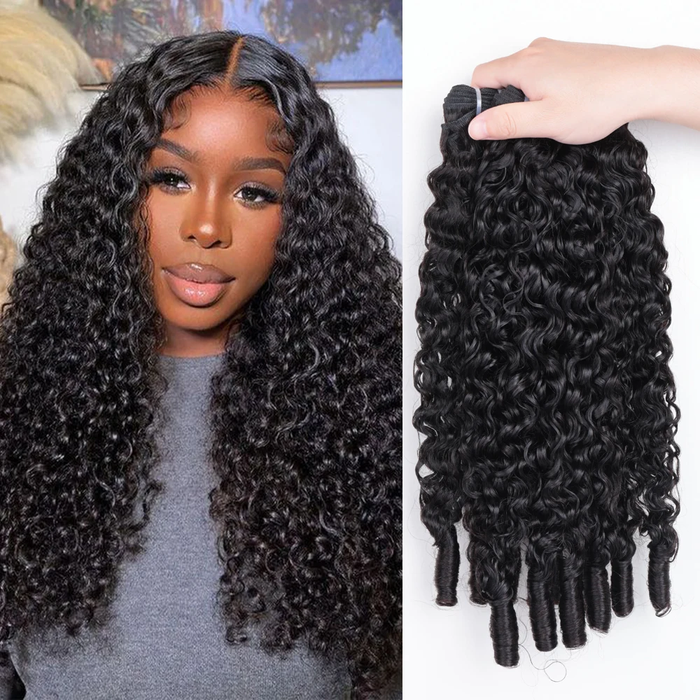 

12A Burmese Curly Human Hair Bundles Virgin Hair Burmese Vietnamese Raw Human Hair Extensions 3C4A Spiral Curly Bundles 1/3/4 Pc