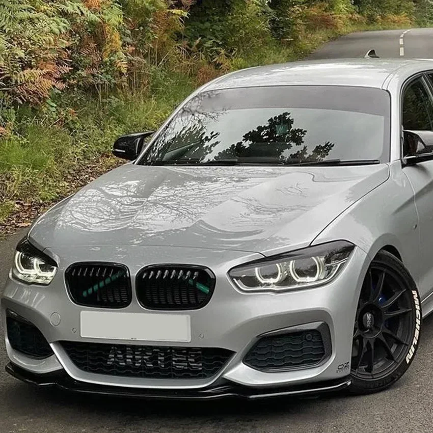 For BMW 1 Series F20 F21 118i 120i 120d M135i M140i M-Pack 2015-2019 Maxton Style Front Bumper Lip Splitter Spoiler Body Kit New