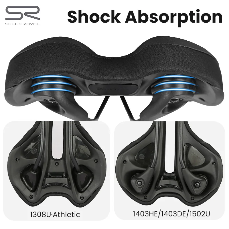 SELLE ROYAL Road Bike Racing Seat Hollow Breathable Shockproof Ergonomics Cycling Bicycle Saddle Cushion Sillin Bicicleta