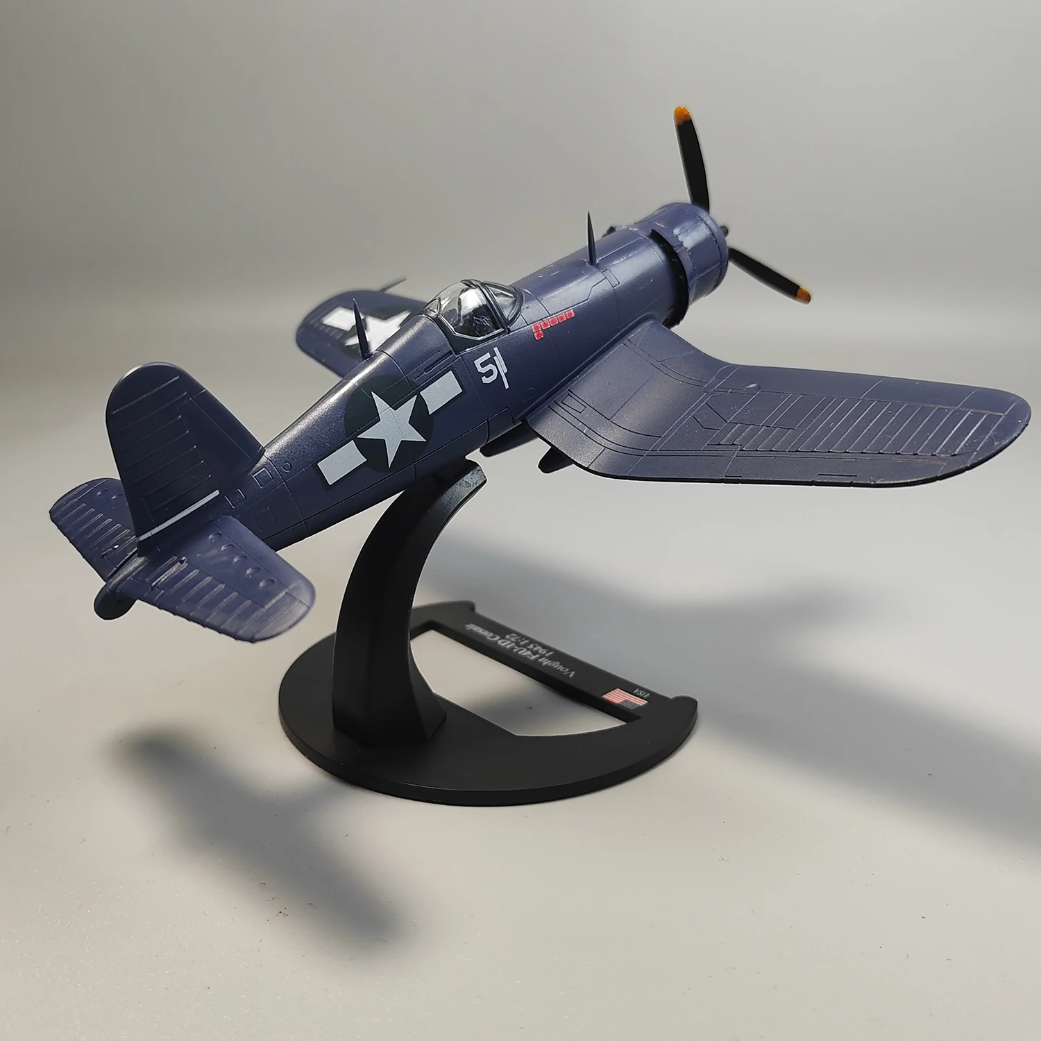 Luppa 1:72 مقياس أمريكي F4U نموذج مقاتلة دييكاست سبيكة كلاسيكية ألعاب الحنين هدايا تذكارية عرض ثابت قابل للجمع #4