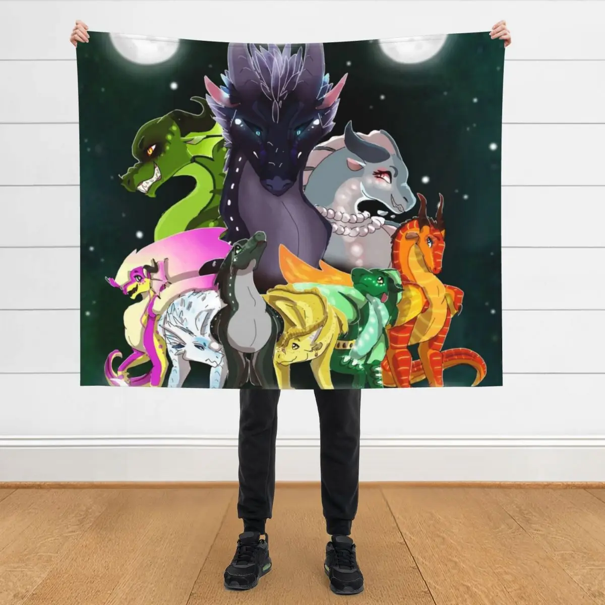 

Wings of Fire Throw Blanket Summer Furry For Sofa Thin Blankets