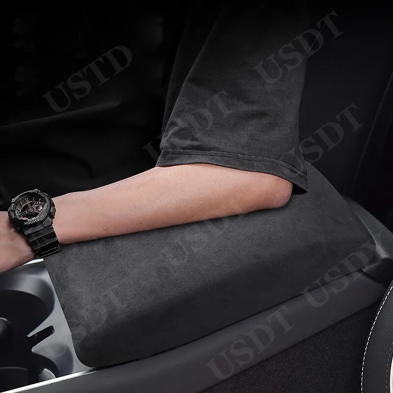 Fit for Land Rover Discovery Sport 2023 2022 2021 2020 Suede Gear Shift Knob Panel Cover Armrest Protective Trim