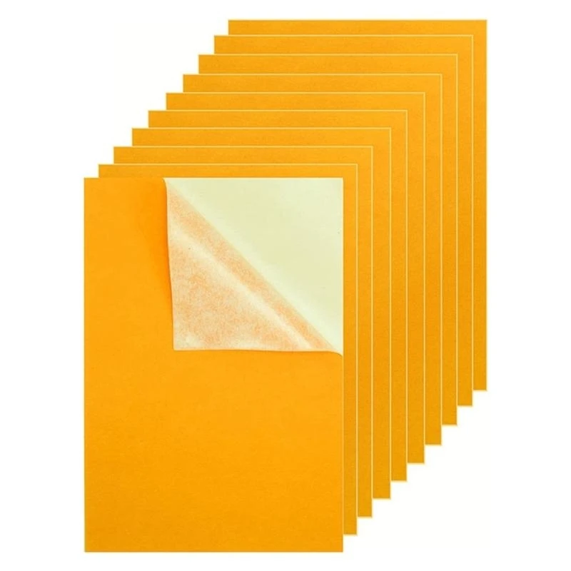 10 Pcs Peels and Felt Sheets Self-Adhesive Fabric Liners Multifunctional Felt Sheets Felt Adhesive Sheet A 4 Size