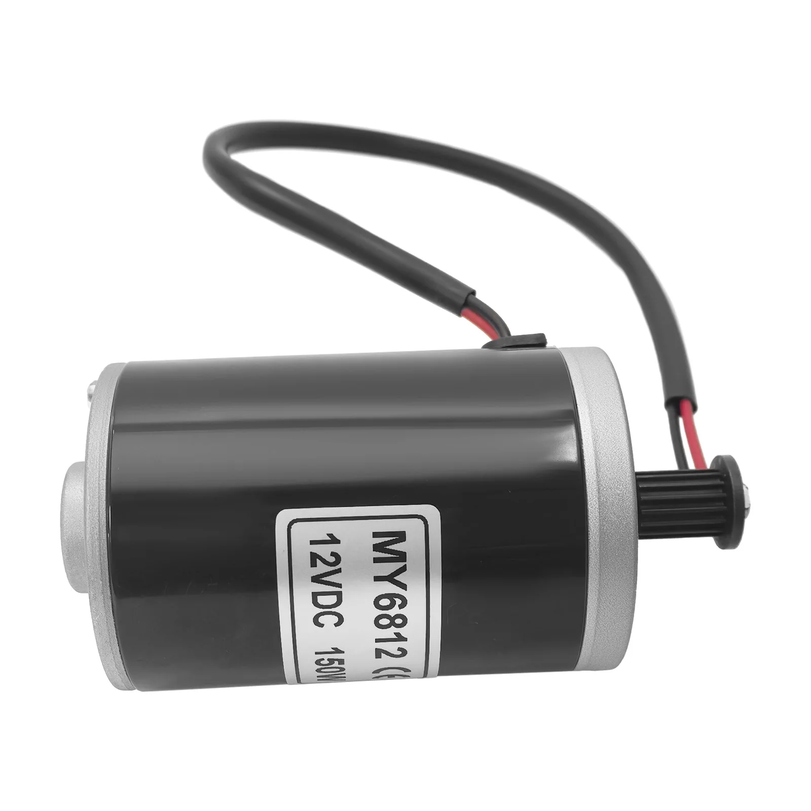 MY6812 Synchronradmotor Schwarz DC 12V Synchronradmotor 150W für die Meisten Skateboards, Roller und Andere Elektrische Modifikationswerkzeuge