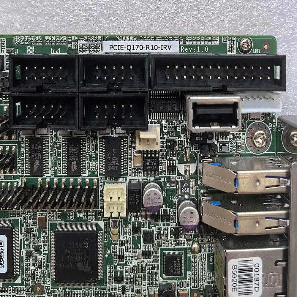 PCIE-Q170-R10-IRV Rev: 1.0 Industrial Control Motherboard Dual Network Ports For IEI