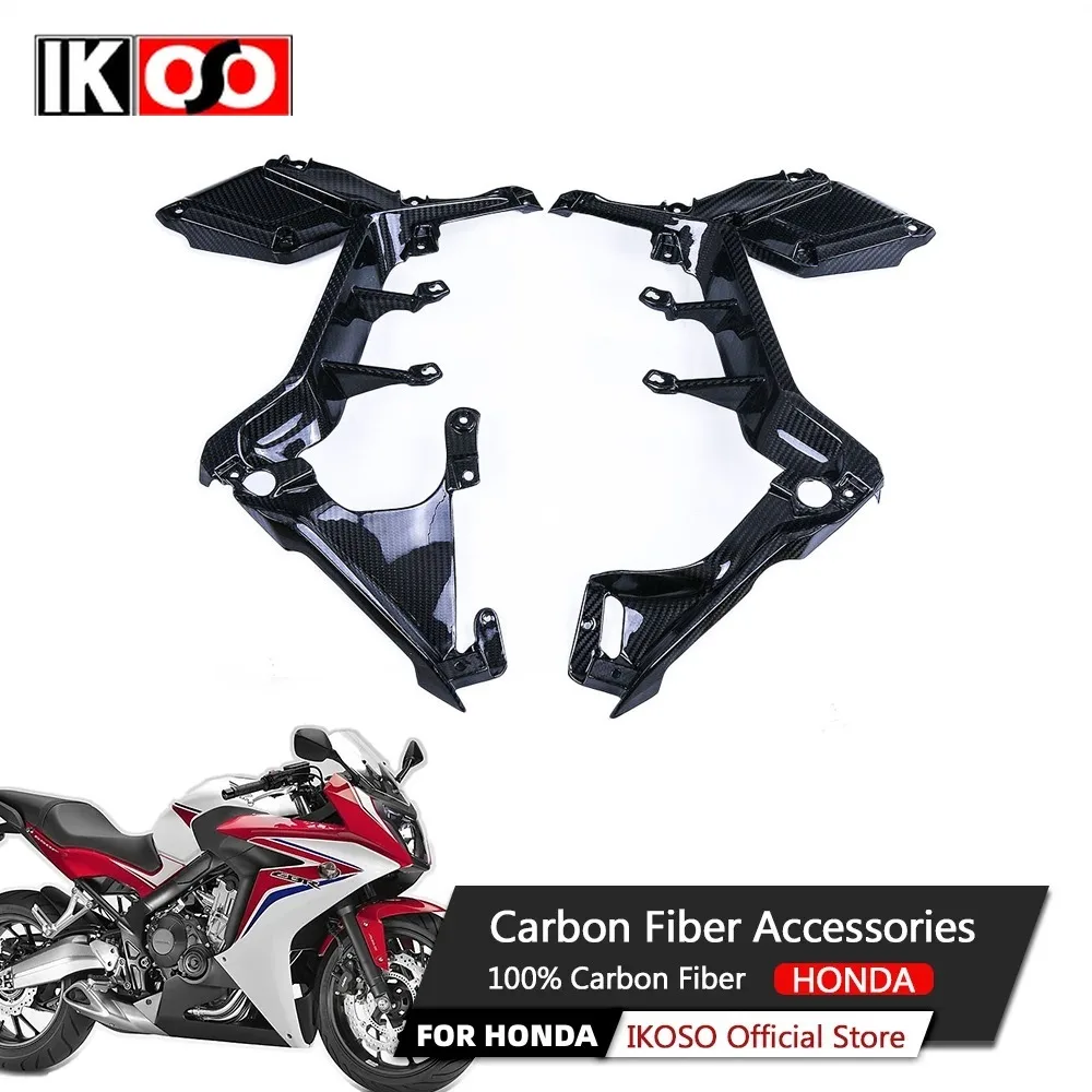 

Motorcycle Accessories for Honda CB650R CBR650R 2019+ Pure 3K Carbon Fiber Skeleton Motorcycle Modification Parts Fairing Kit