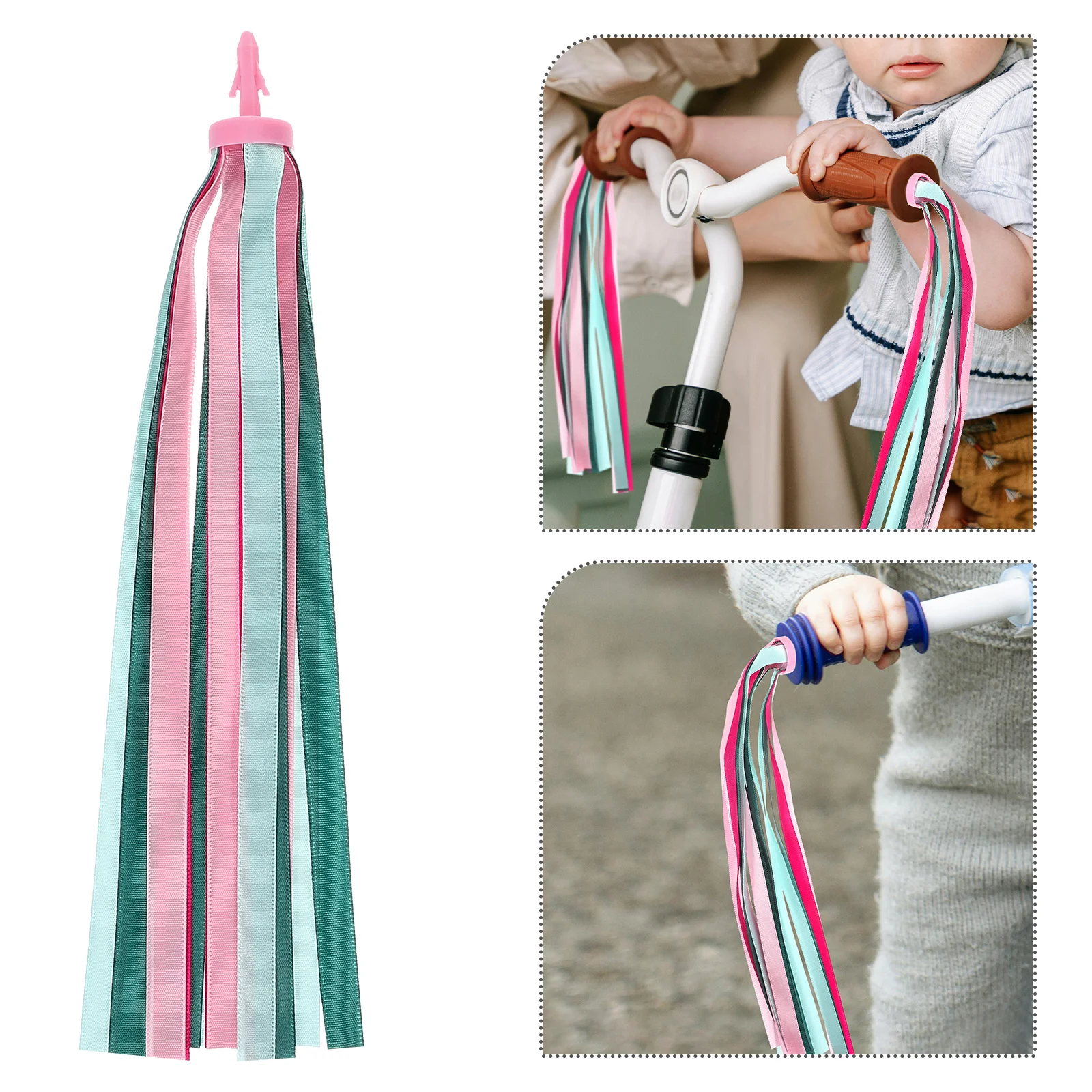 

Streamers Bike for Decor Bicycle Tassel Ribbon Child Handlebar Scooter Handgrip