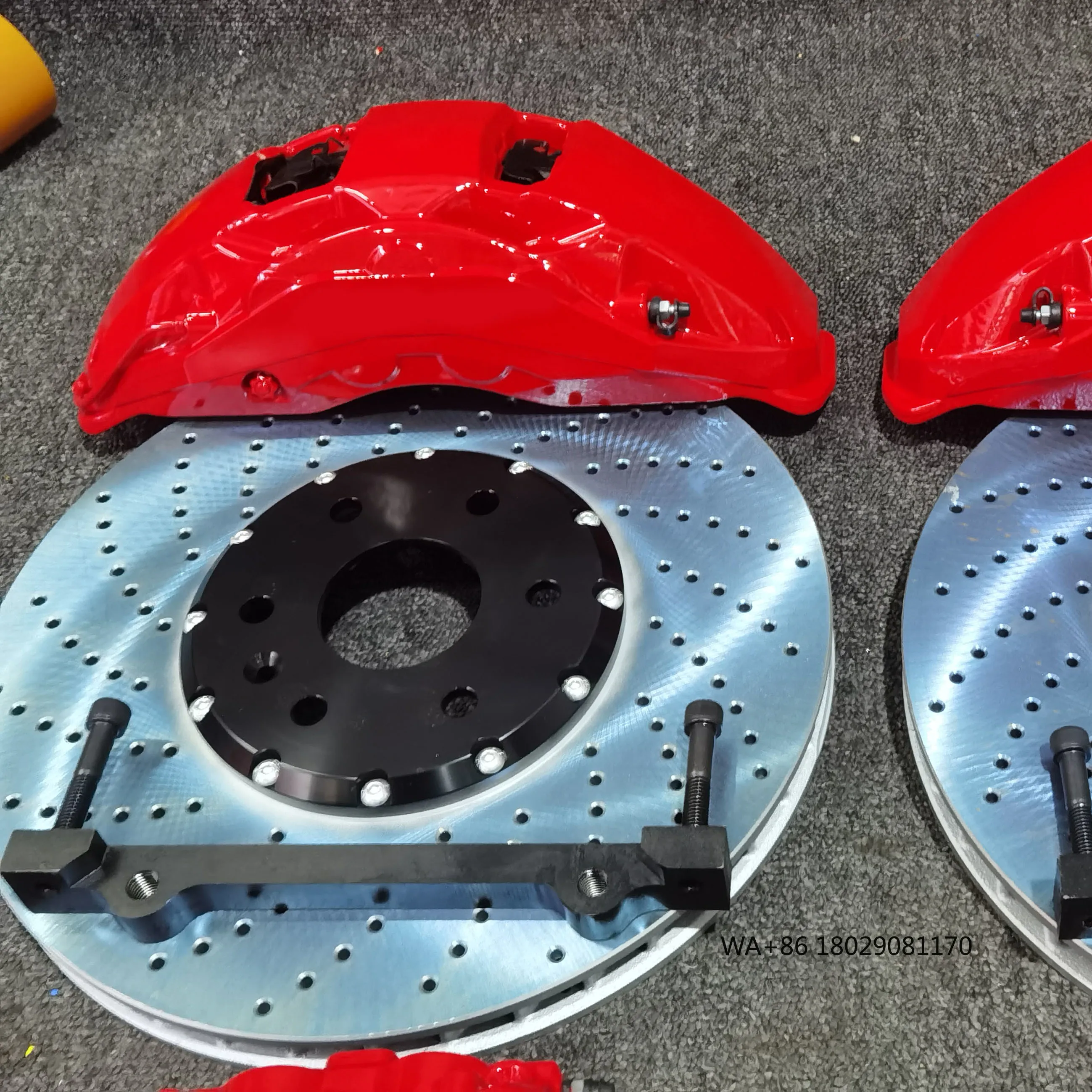 

High End Red 10 Pot Front 440mm Big Brake Kit 10 Piston Calipers Big Rim for S5 S8 001 Escalade for X5 G05