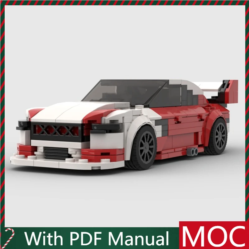 

Новые детали 404, хит продаж, суперкар Moc 23, красная гоночная модель, строительные блоки, автомобильные кирпичи, игрушки, детская образовательная сборка, подарок