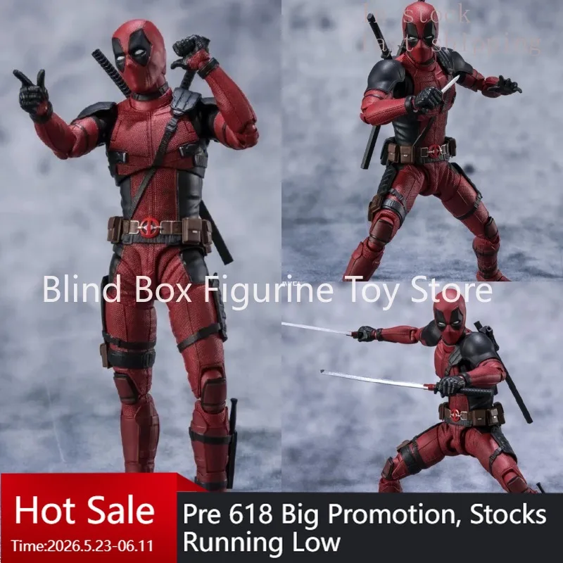 

SHF Marvel Deadpool 2 Venom Carnage Spider-Man Miles Morales Action Figure Joint Movable Model Toy Gift