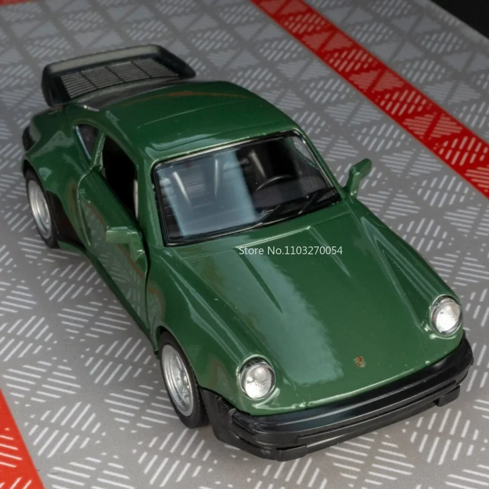 1/36 Porsche 911 1978 Alloy Car Model Toy Simulation Metal Diecast with Pull Back Decoration Mini Car Children Gifts Collection