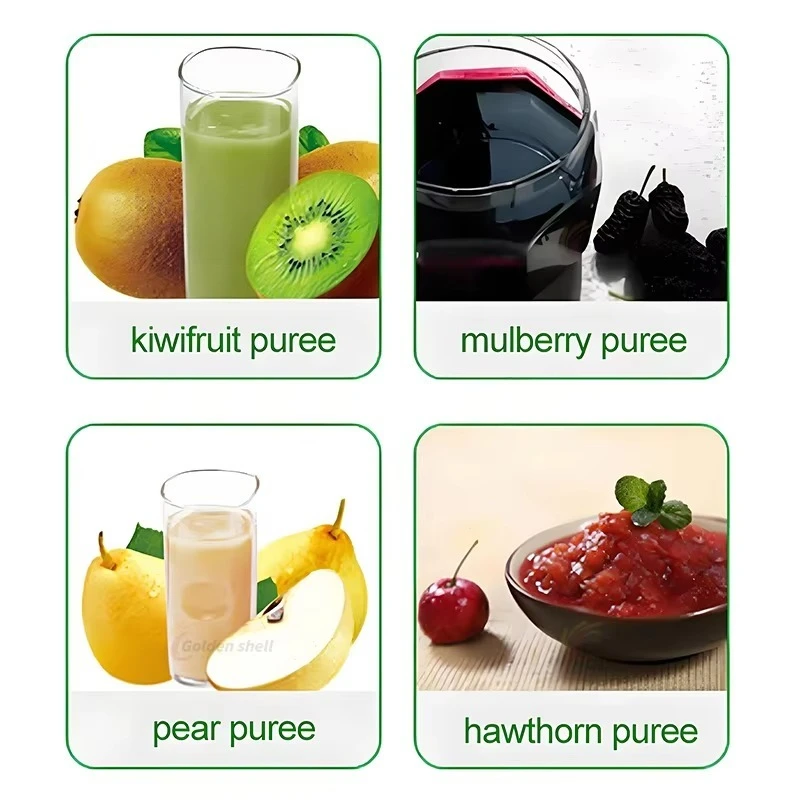 Professional Fruit Pulper Machine Mangoes Pineapples Grapefruits Passion Fruit Good Performance Fruit Pulping Machine