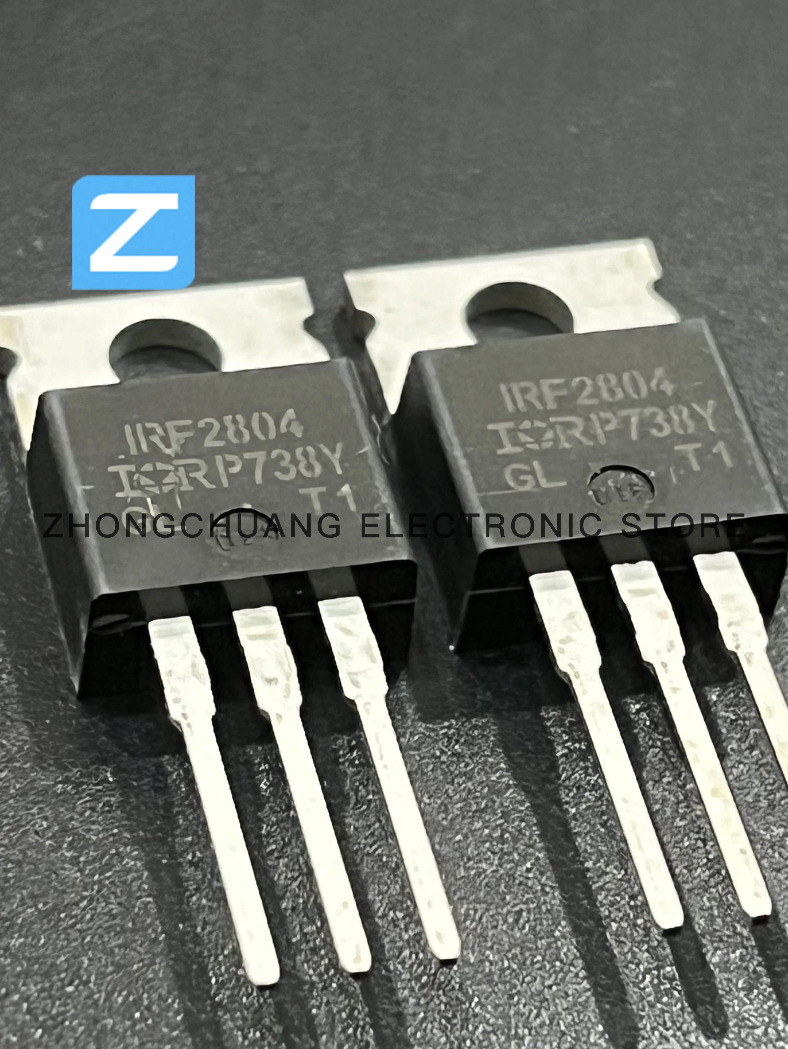 MOSFET IRF2804PBF, IRF2804 TO-220 40V, 75A, Nouveau, Original, 1-10 Pièces