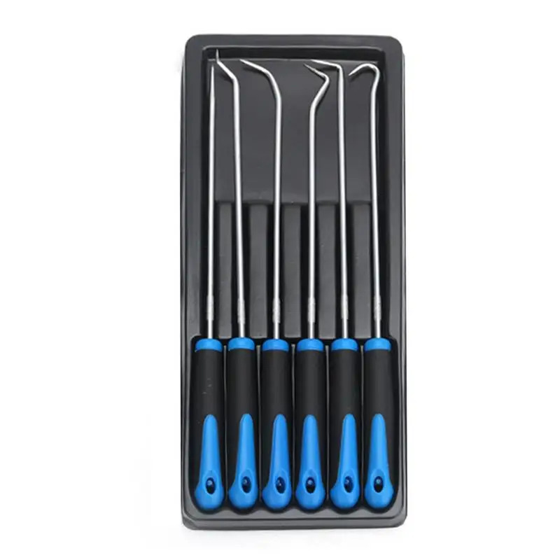 

Pick Tool Set 6PCS Pick and Hook Set Car Auto Oil Seal Hook Tool Pick Hook Puller Remover Auto and Electronics Maintenance Tools