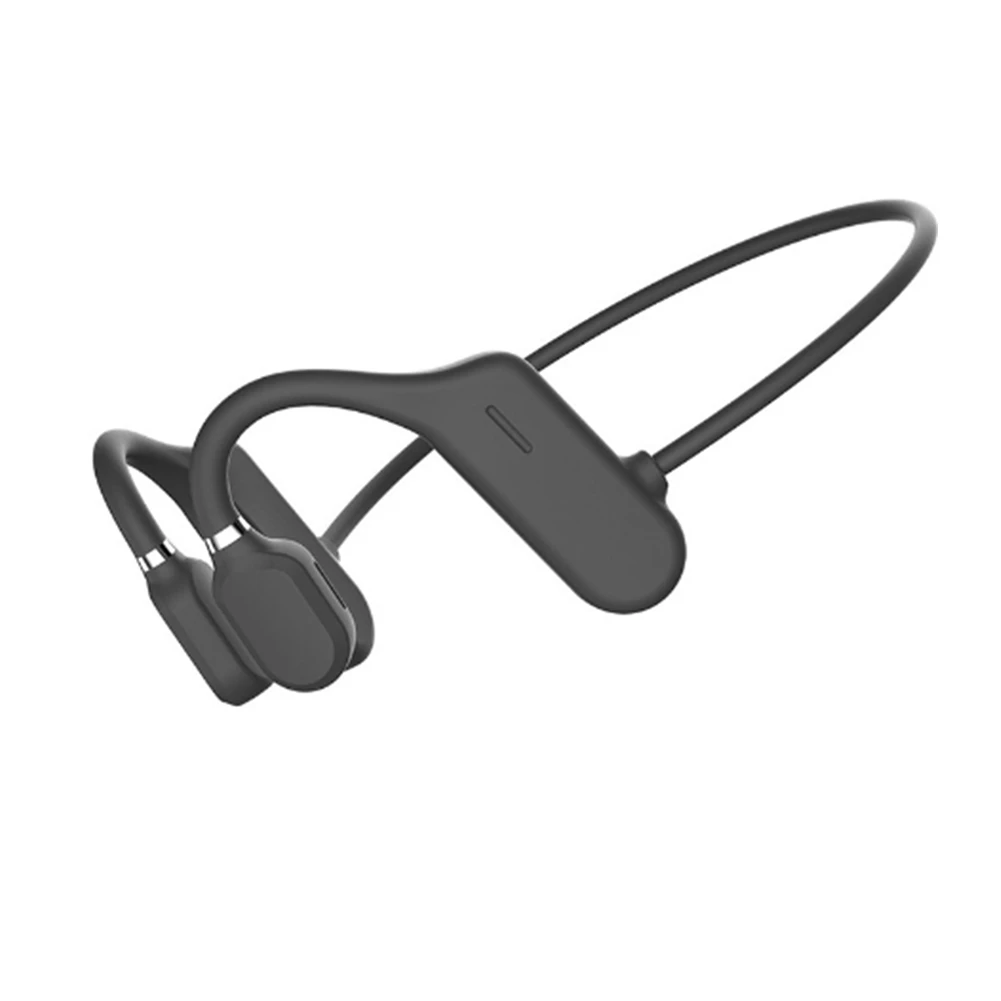 SPECIAL OFFER~Bone Conduction Headphones Wireless Bluetooth 5.0 Earphones Waterproof Sport Headset with Mic Black