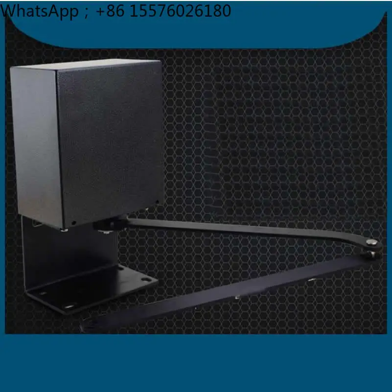 Residential access control automatic door opener crank arm 90 degrees electric door closer outdoor pedestrian passage advertisin
