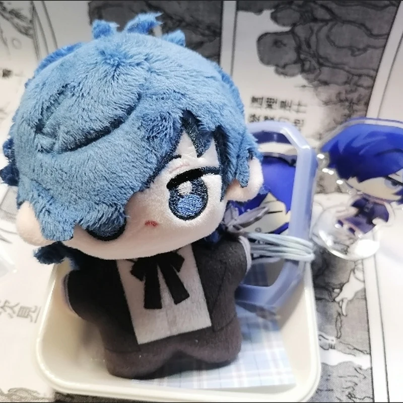 

10cm Stuffed Yuuki Makoto Plushie Dolls Anime Amamiya Ren Cosplay Plush Doll Toys Pendants Keychain Birthday Xmas Gifts
