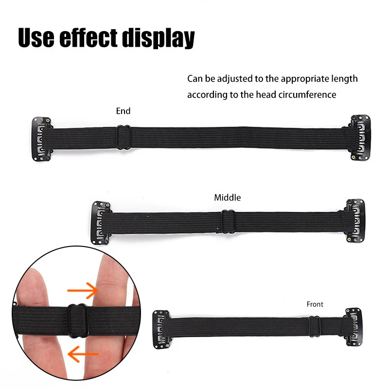 1/2Pcs 1.5cm Width Instant Face Lift Strap Adjustable Elastic Band With Hair Clip For Face Tightening Eye Wrinkles Remove Band