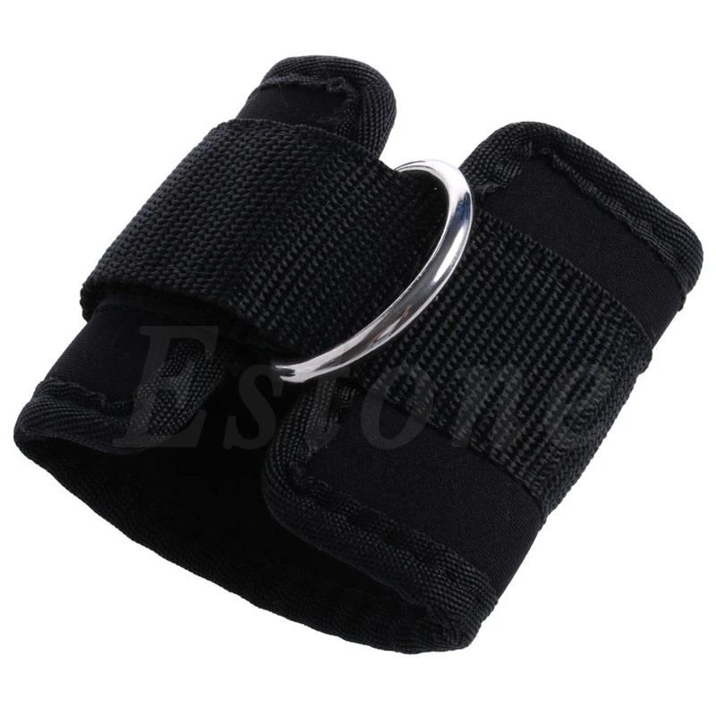 M5TC Ankle Strap D-ring Multi Cable Attachment Thigh Leg Pulley Gym Weight Lifting