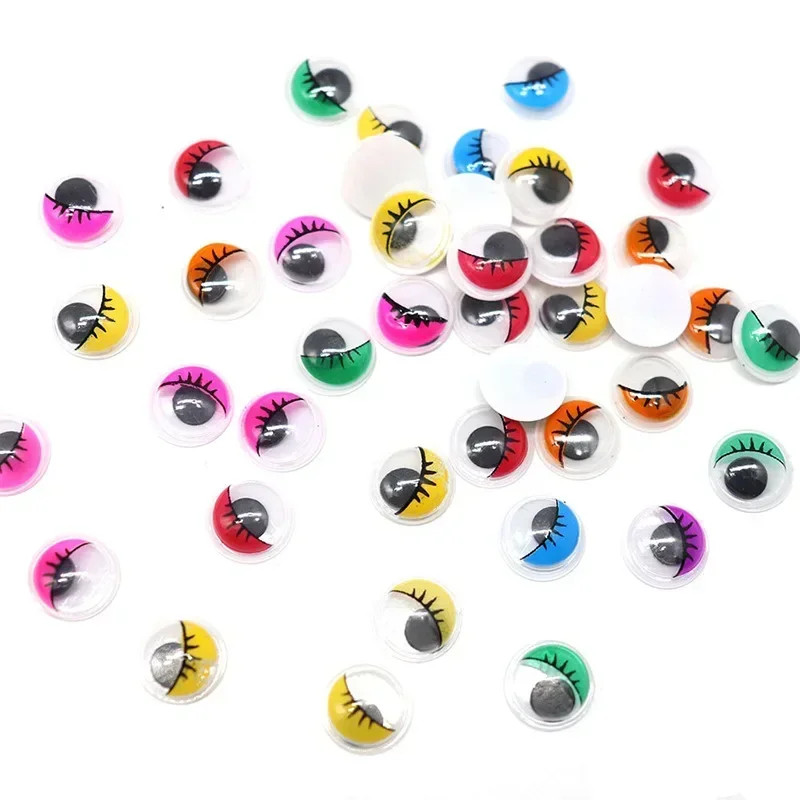 210-800PCS Selbstklebende Puppe Augen für DIY Handwerk Spielzeug Googly Wiggly Augen Scrapbooking Decor Craft Liefert 4/5/6/7/8/10/12mm