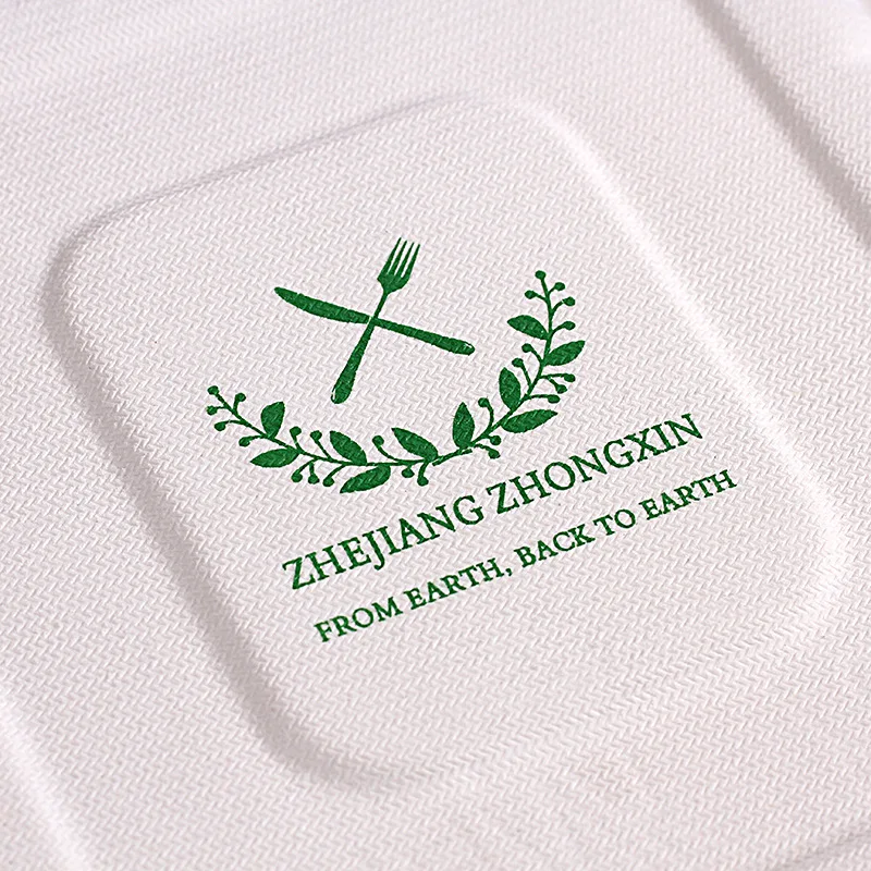 Customized. Processing Customized Disposable Bowl Home Use Set Disposable Tableware Commercial Plate Paper Bowl Cake Plate Plate