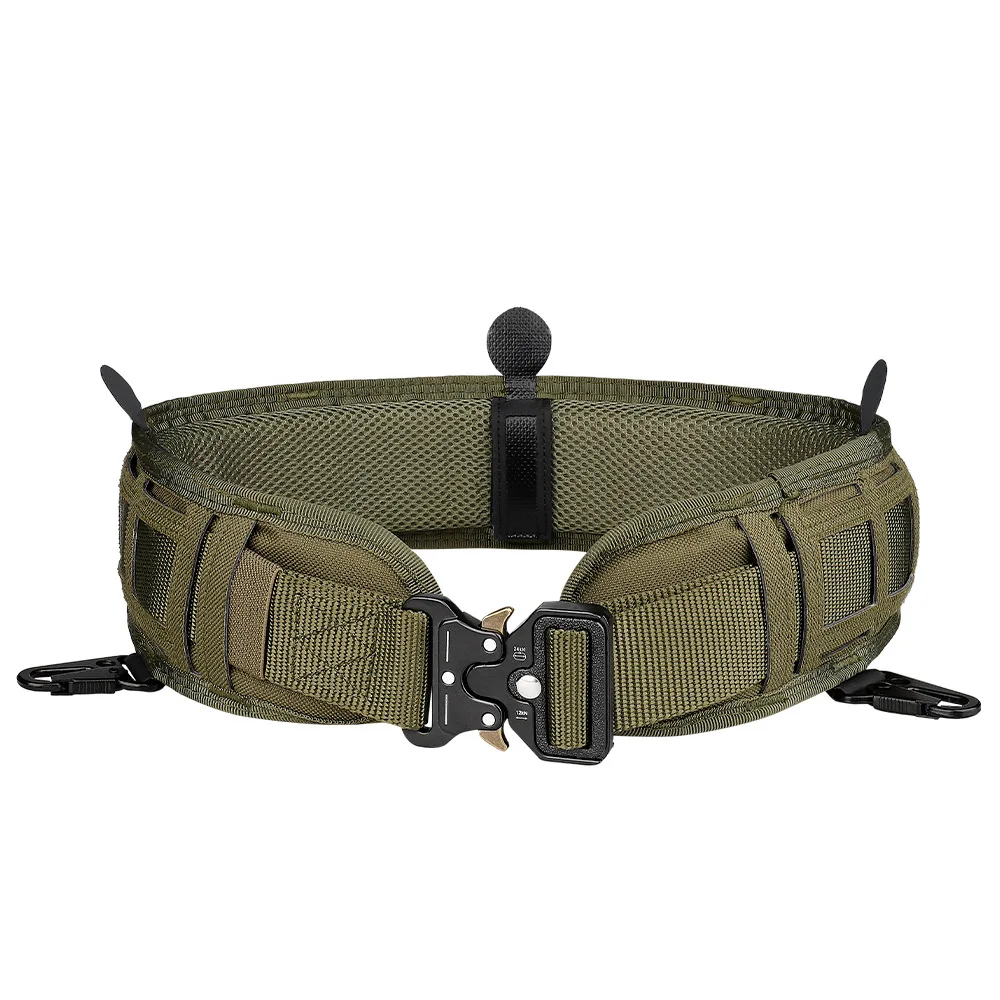 Tactical Adjustable Belt Outdoor Work Men Molle Battle Belt Combat CS Airsoft Hunting Paintball Padded Waist Belts