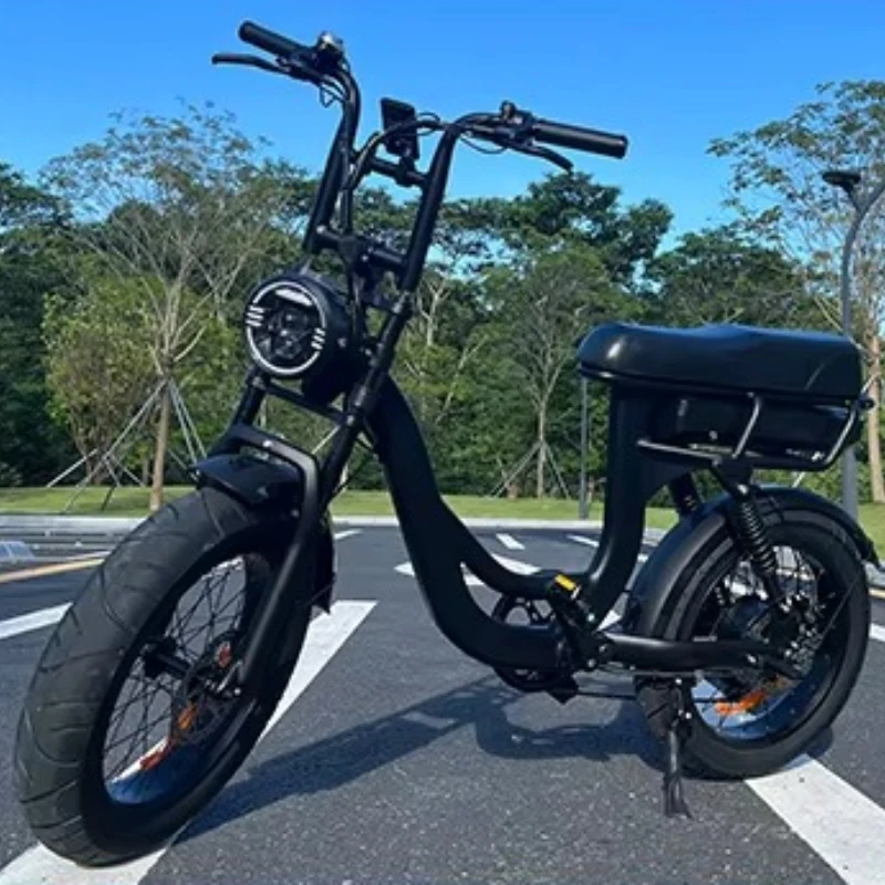 250w 750w 1000w Women Fat Tire Wheel Step Through Electric City Bike Rear Hub Motor