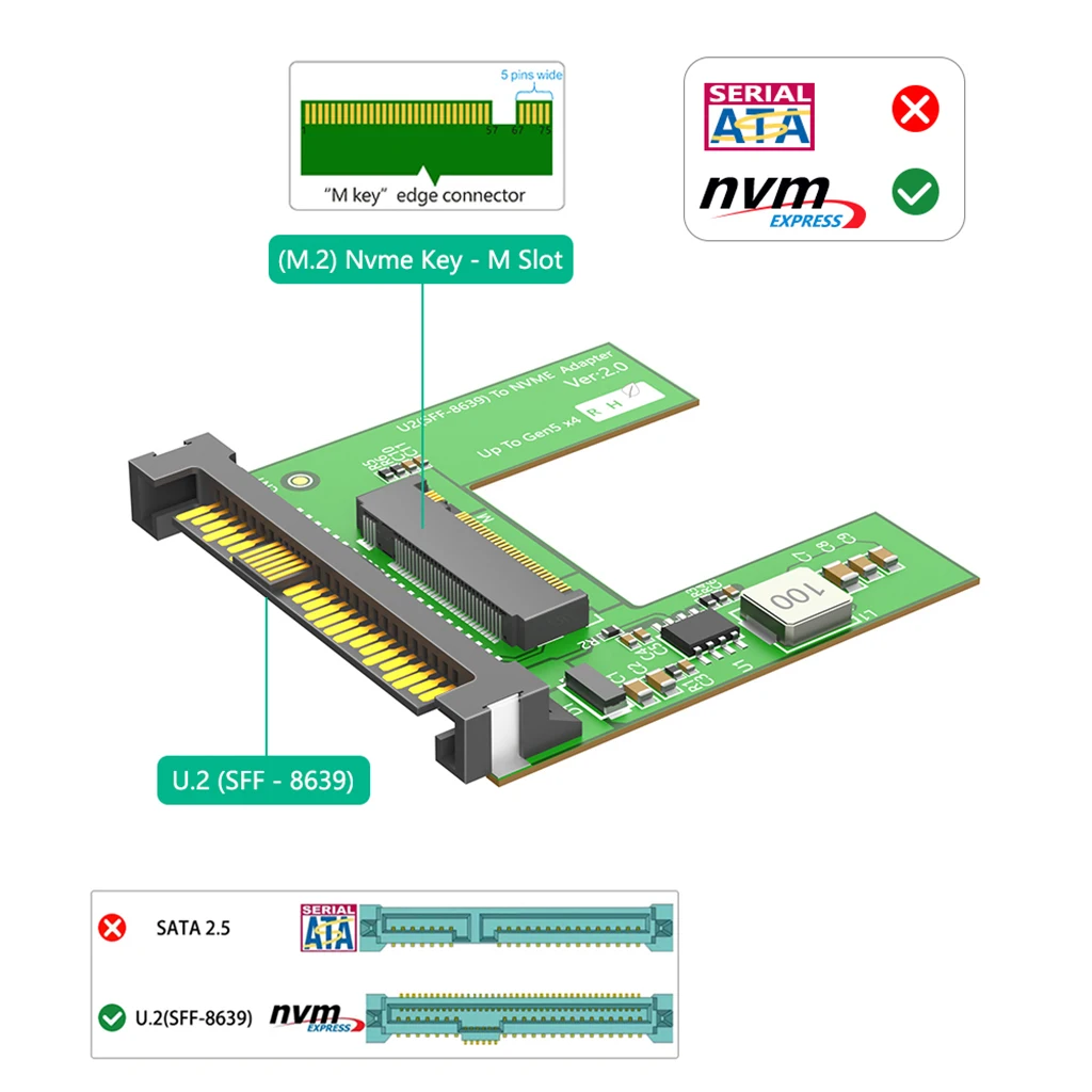M.2 For Nvme Ssd 5.…
