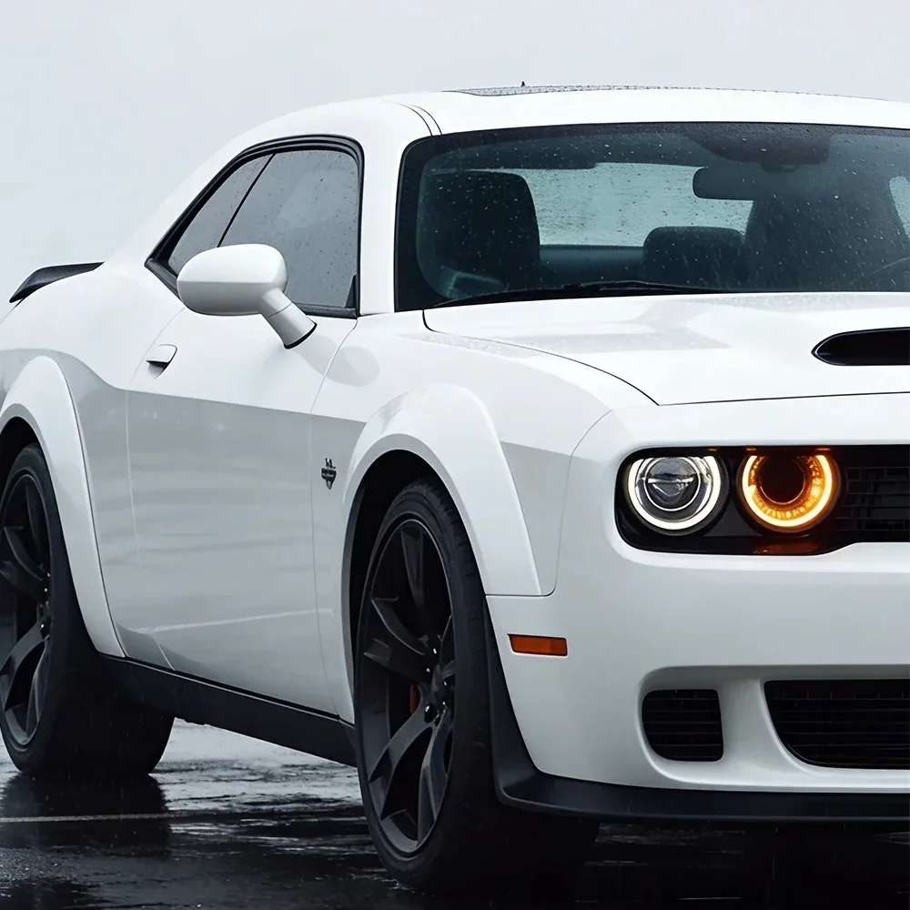 

Для Dodge Challenger 2015-2019: Автомобильные светодиодные передние фары в сборе, замена оригинальных фар, стиль Plug and Play, аксессуары для автомобиля